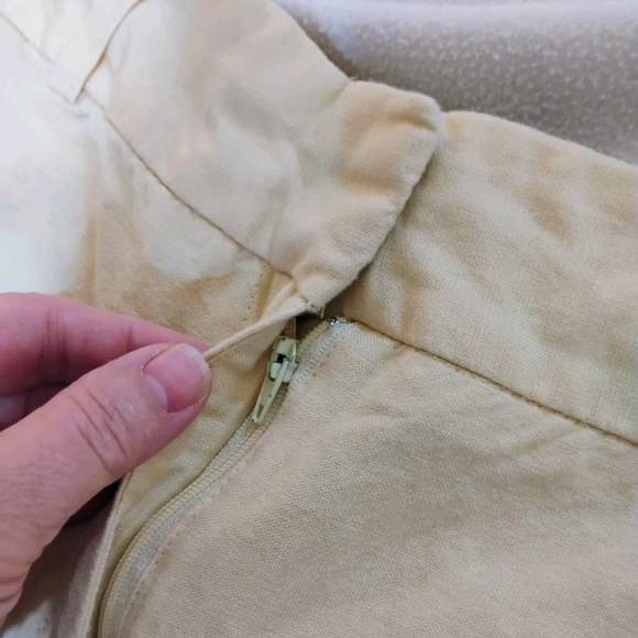 Counterparts Light Yellow Wide Leg Pants - Picture 5 of 15